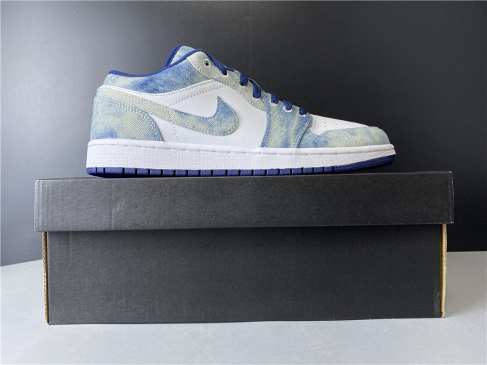 air jordan 1 low washed De*1m cz8455-100