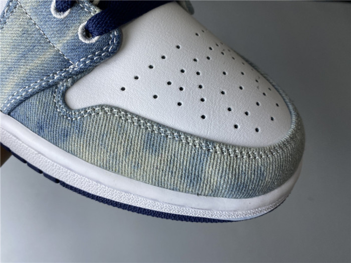 air jordan 1 low washed De*1m cz8455-100