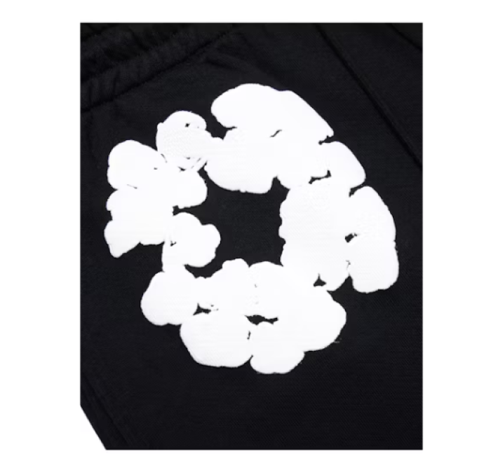 De*1m tears the cotton wreath sweatpants