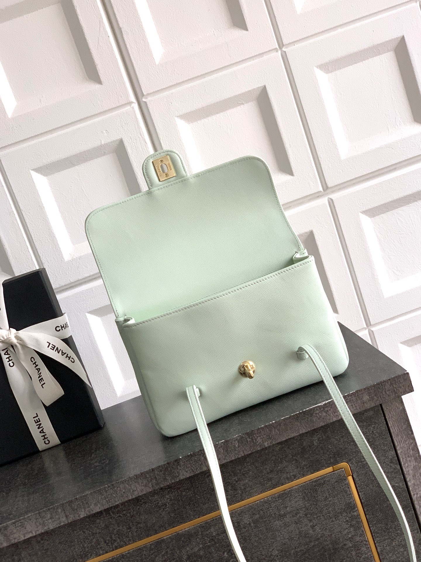 Ch**el small flap bag as6130 15x22x7cm