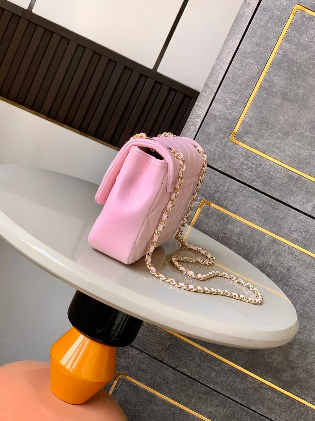 Ch**el Flap Bag 14x 22.5x 5.8cm