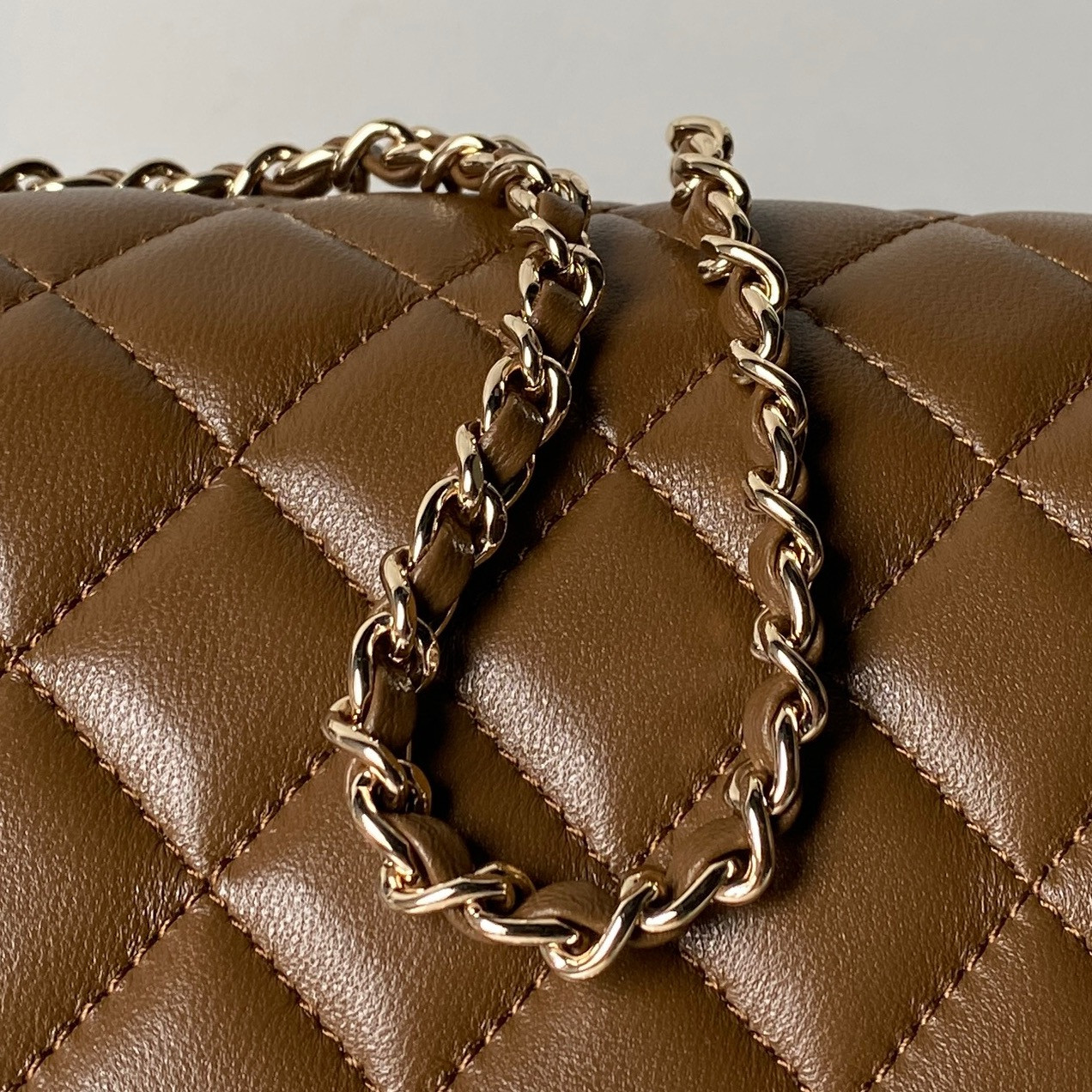 Ch**el classic flap handbag cf as5756 14.5x23.5x7cm