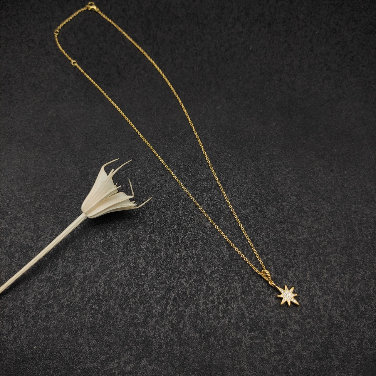 dau1d Yvrm*n necklace(chain length 42+3+3cm delay chain)