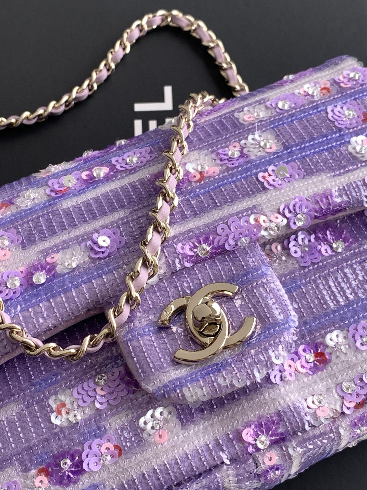 Ch**el evening bag as4297 13x21x8cm