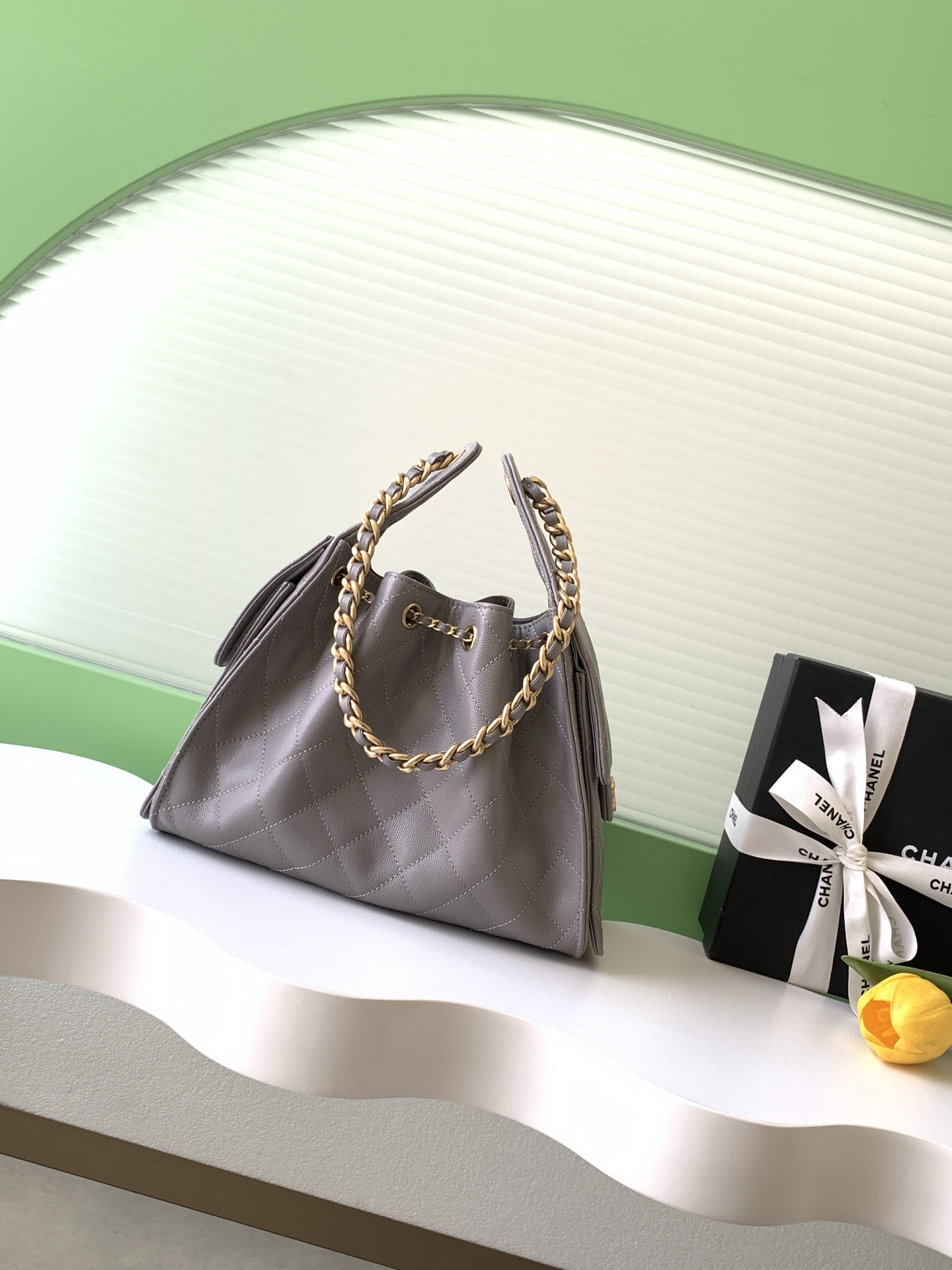 Ch**el 25c bucket bag 30x26x14cm