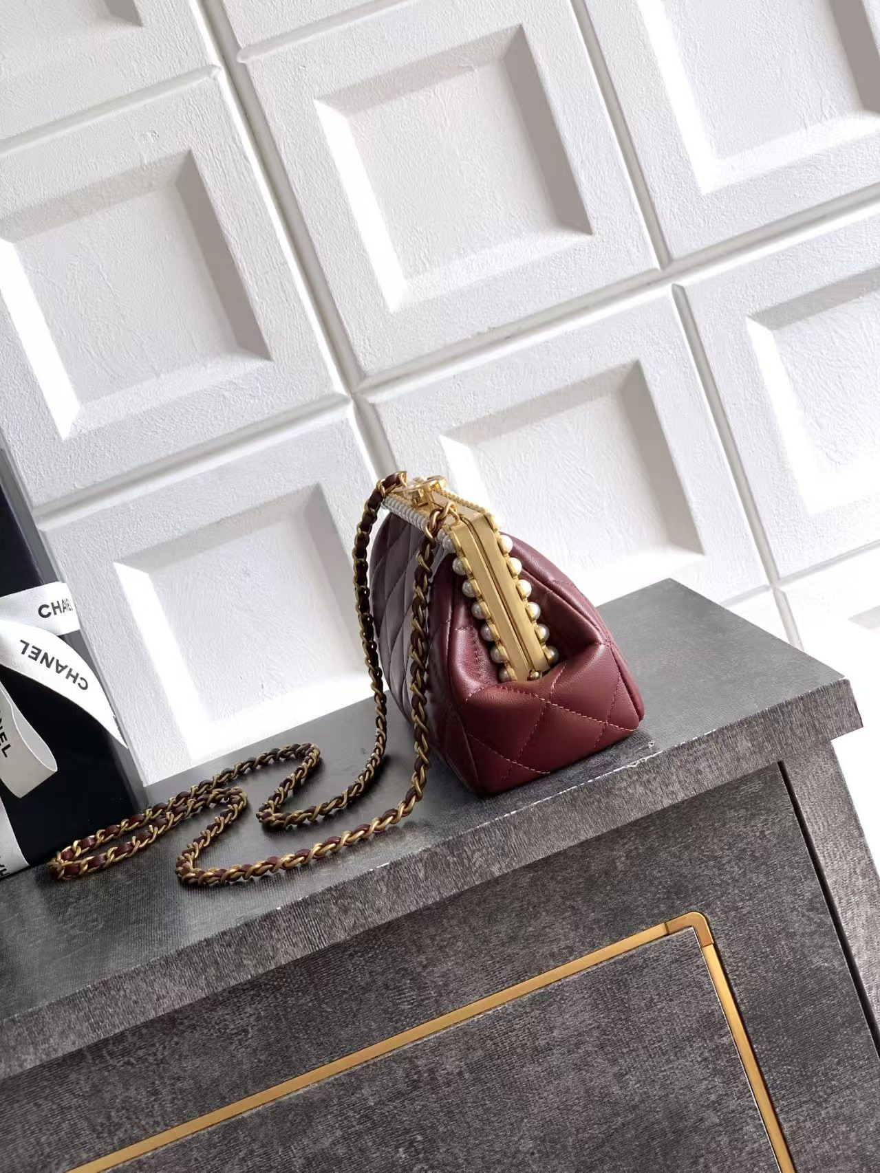 Ch**el Clutch AS5912 10x20x7cm