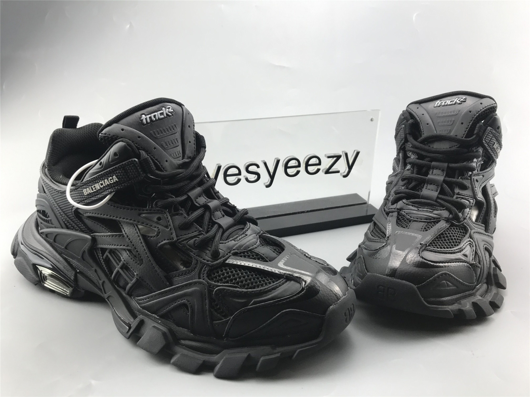 UA TRACK SNEAKER BLACK