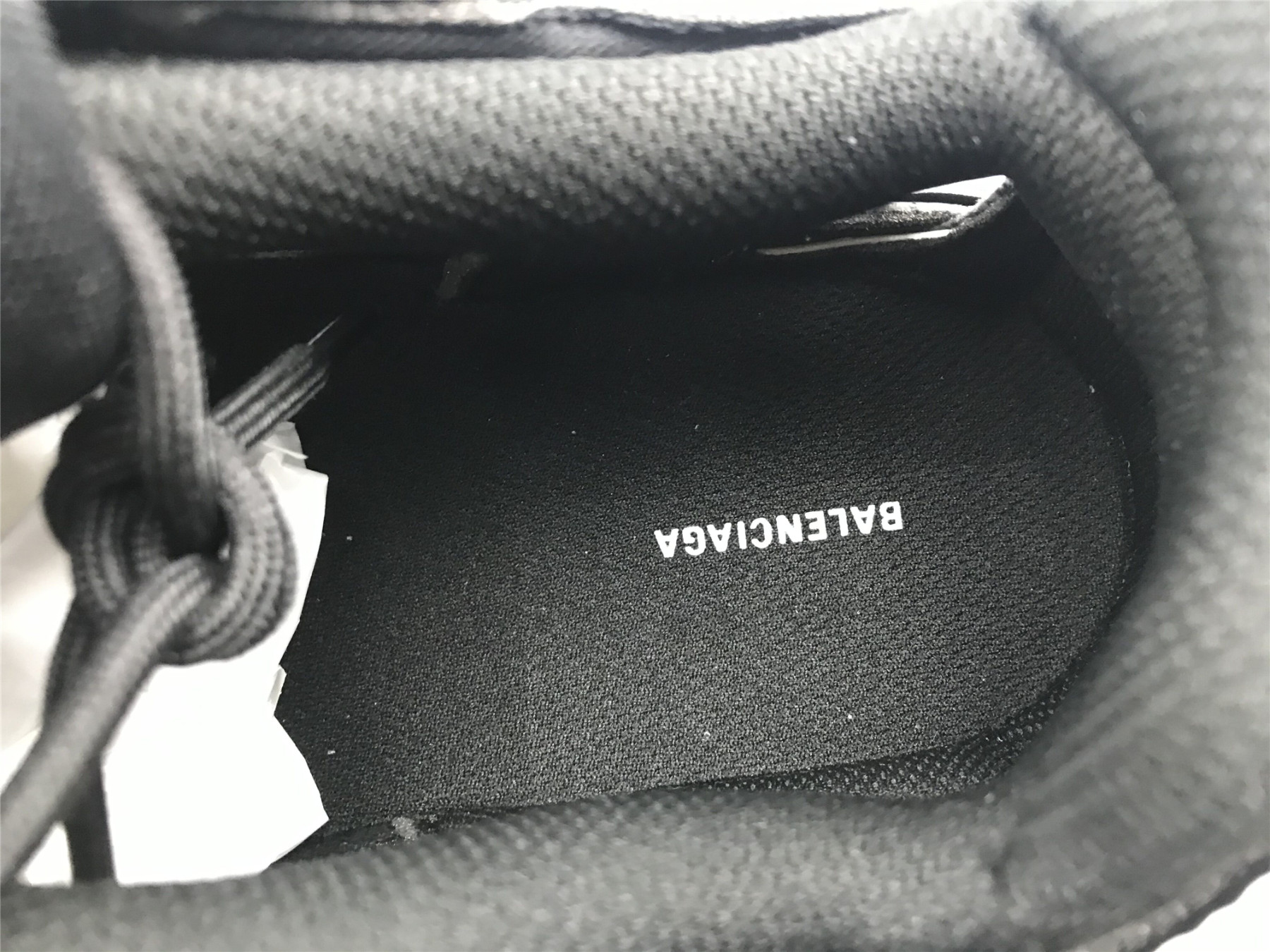 UA TRACK SNEAKER BLACK