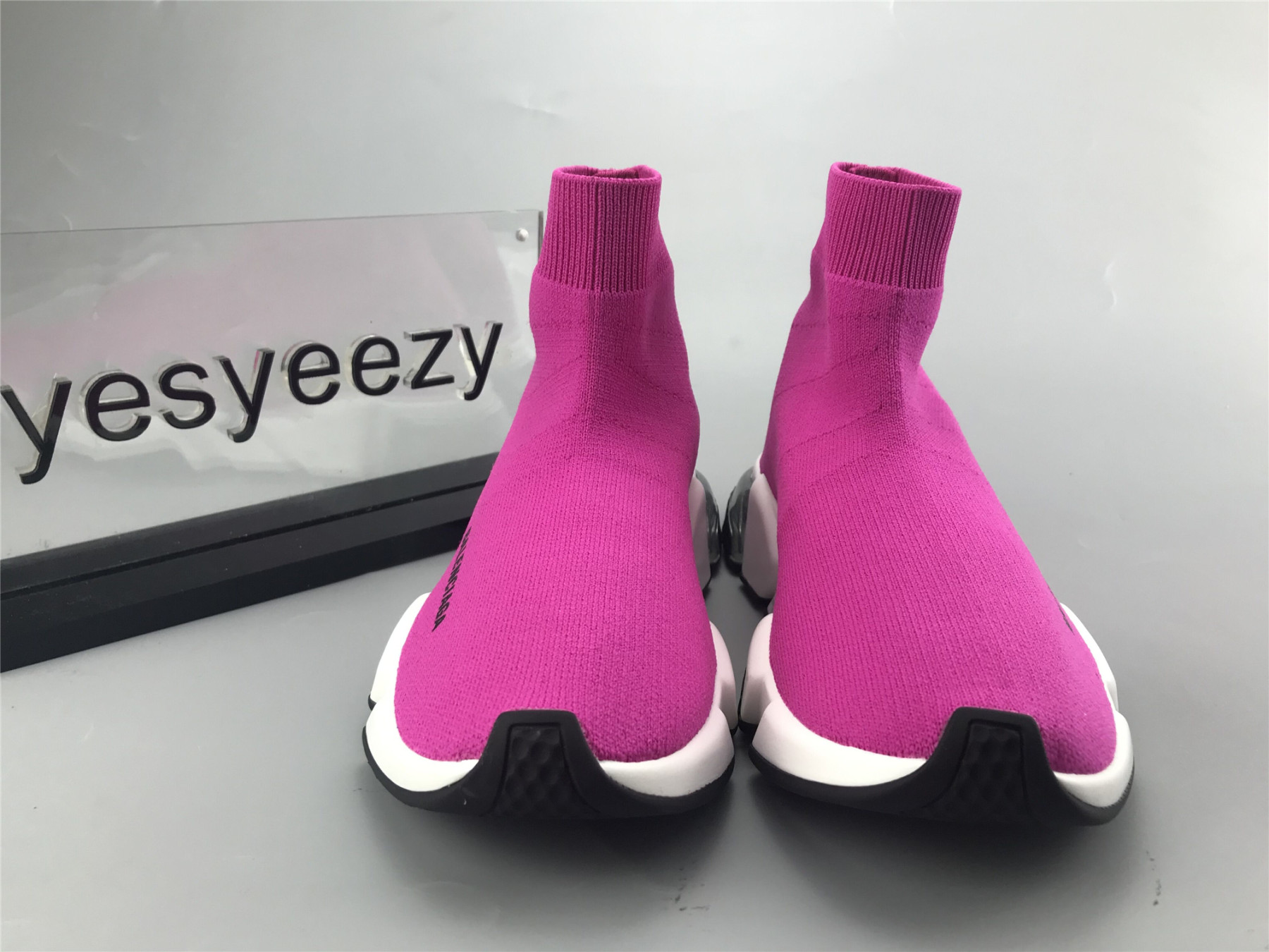 UA SPEED TRAINERS CLEARSOLE ROSE