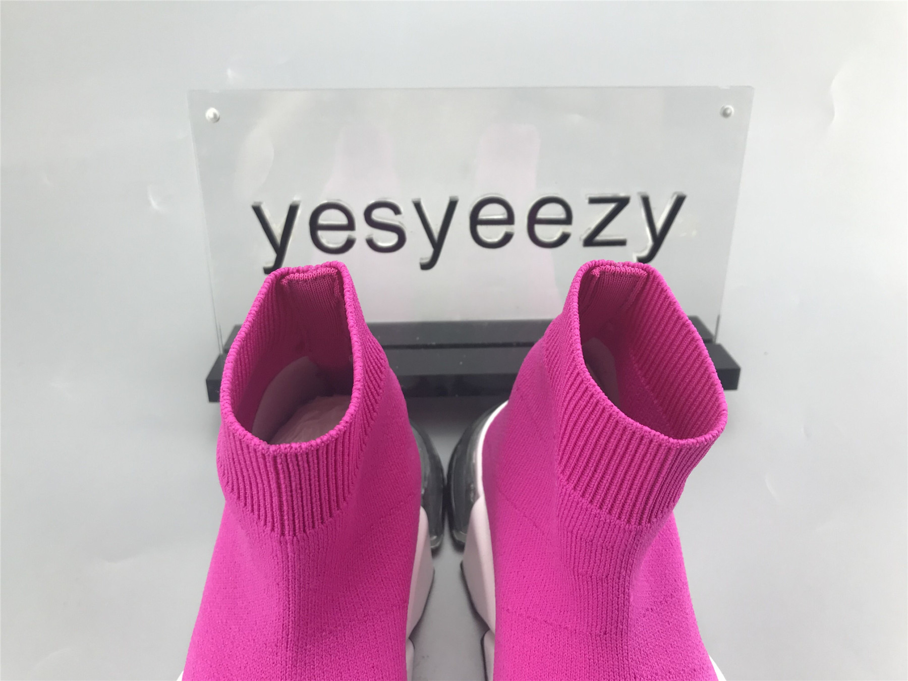 UA SPEED TRAINERS CLEARSOLE ROSE