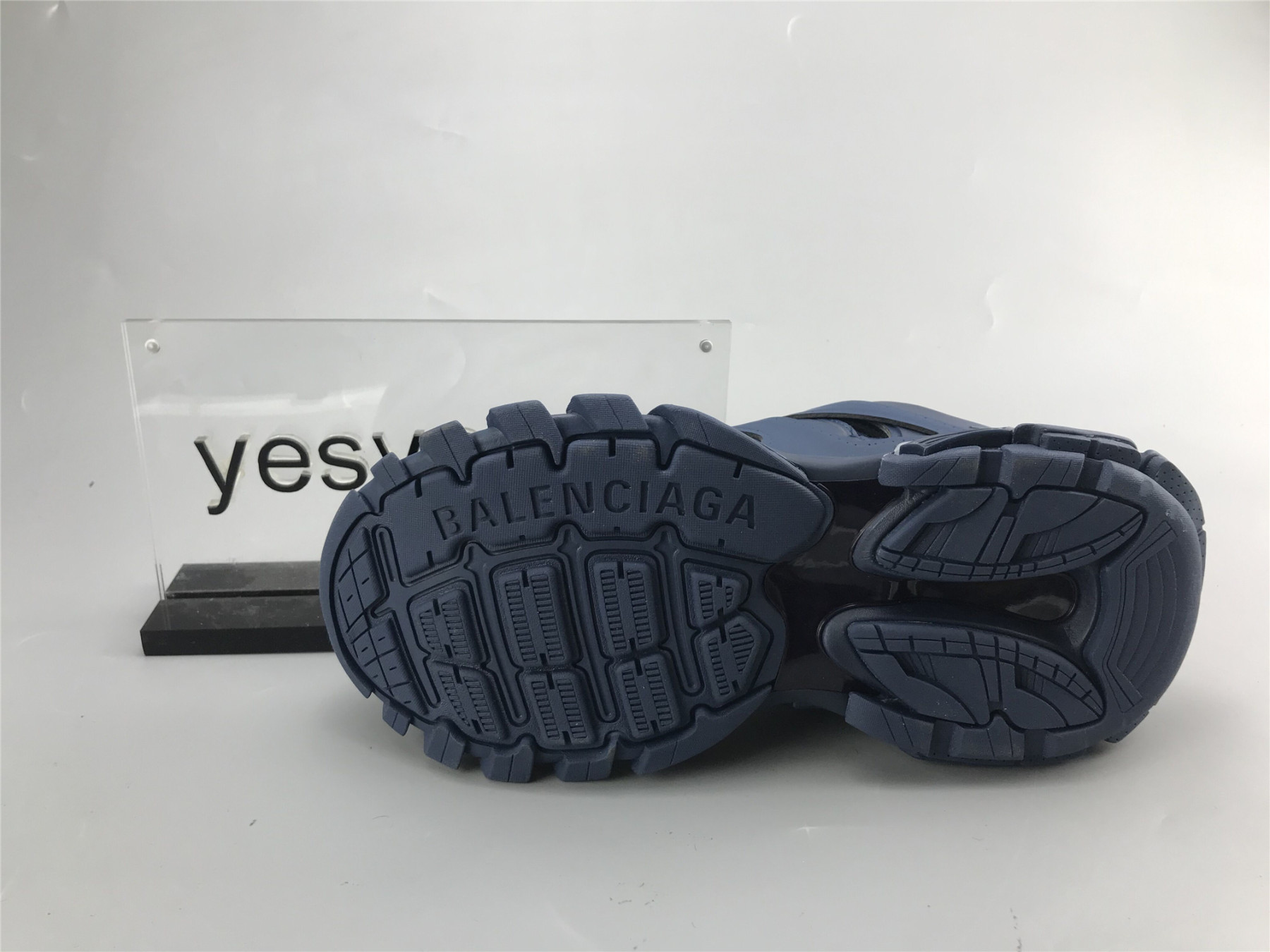 UA TRACK TRAINER DARK NAVY SNEAKER WITH LED LIGHTS