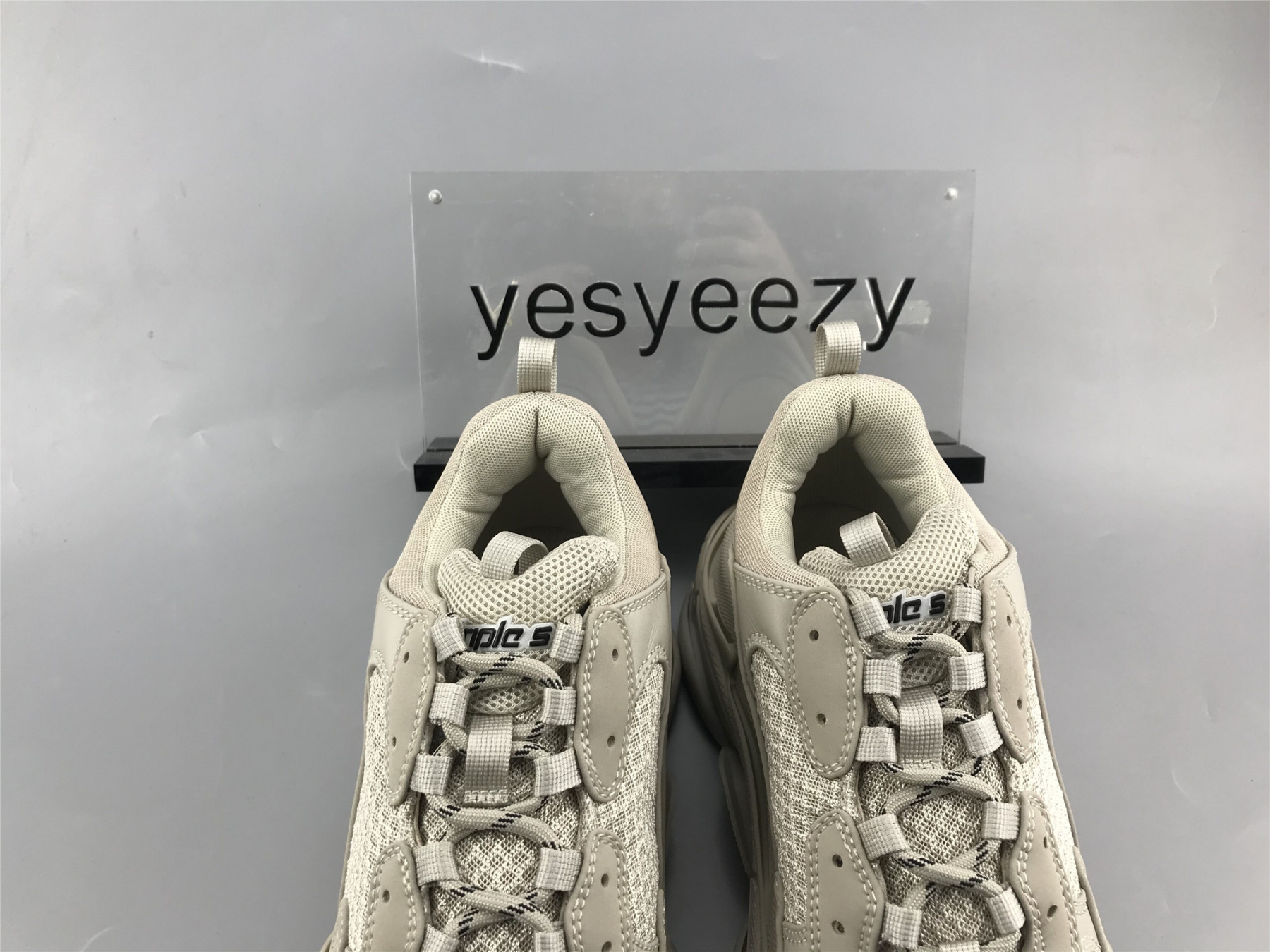 UA TRIPLE S SNEAKER RICE ASH