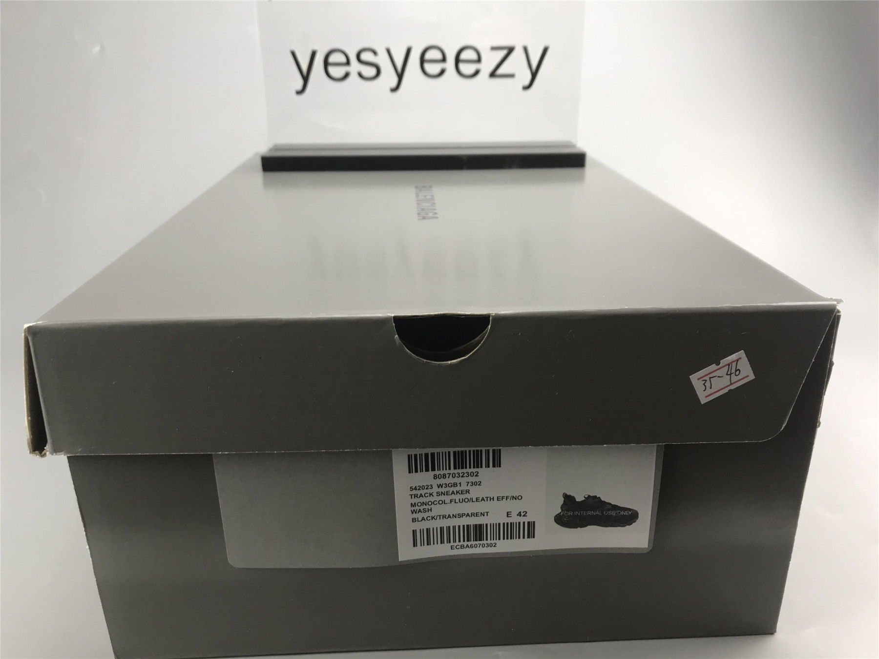 UA TRACK TRAINER BLACK TRANSPARENT SNEAKER