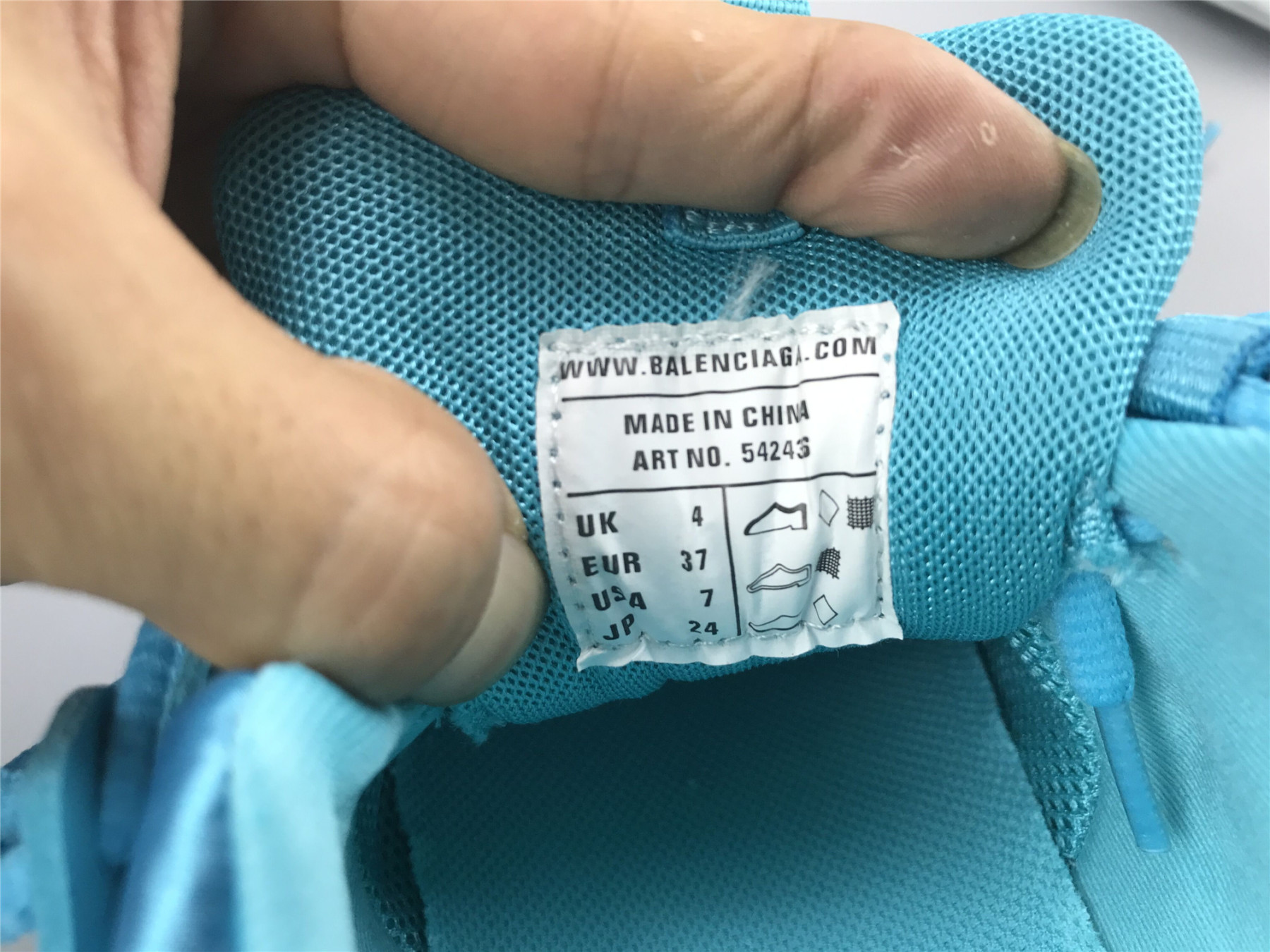 UA TRACK TRAINER FULL TURQUOISE SNEAKER