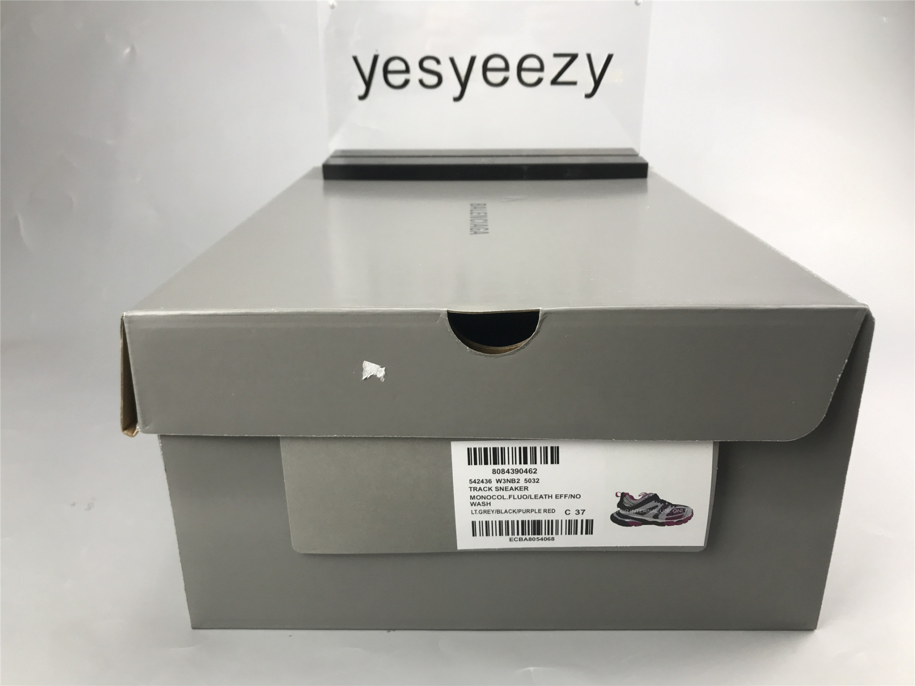 UA TRACK SNEAKER LT.GREY BLACK PURPLE RED