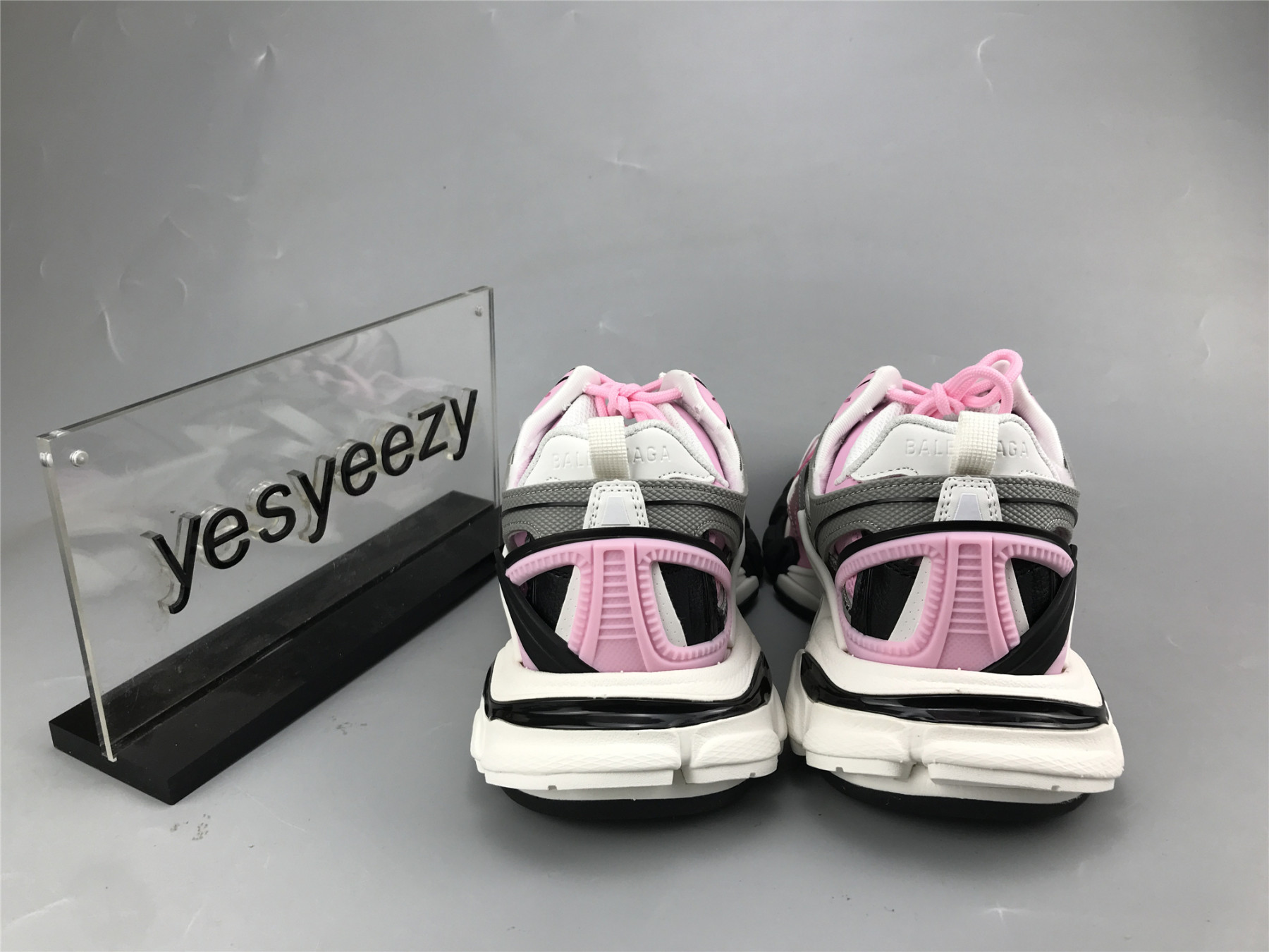 UA TRACK 2 OPEN SNEAKER PINK GREY WHITE