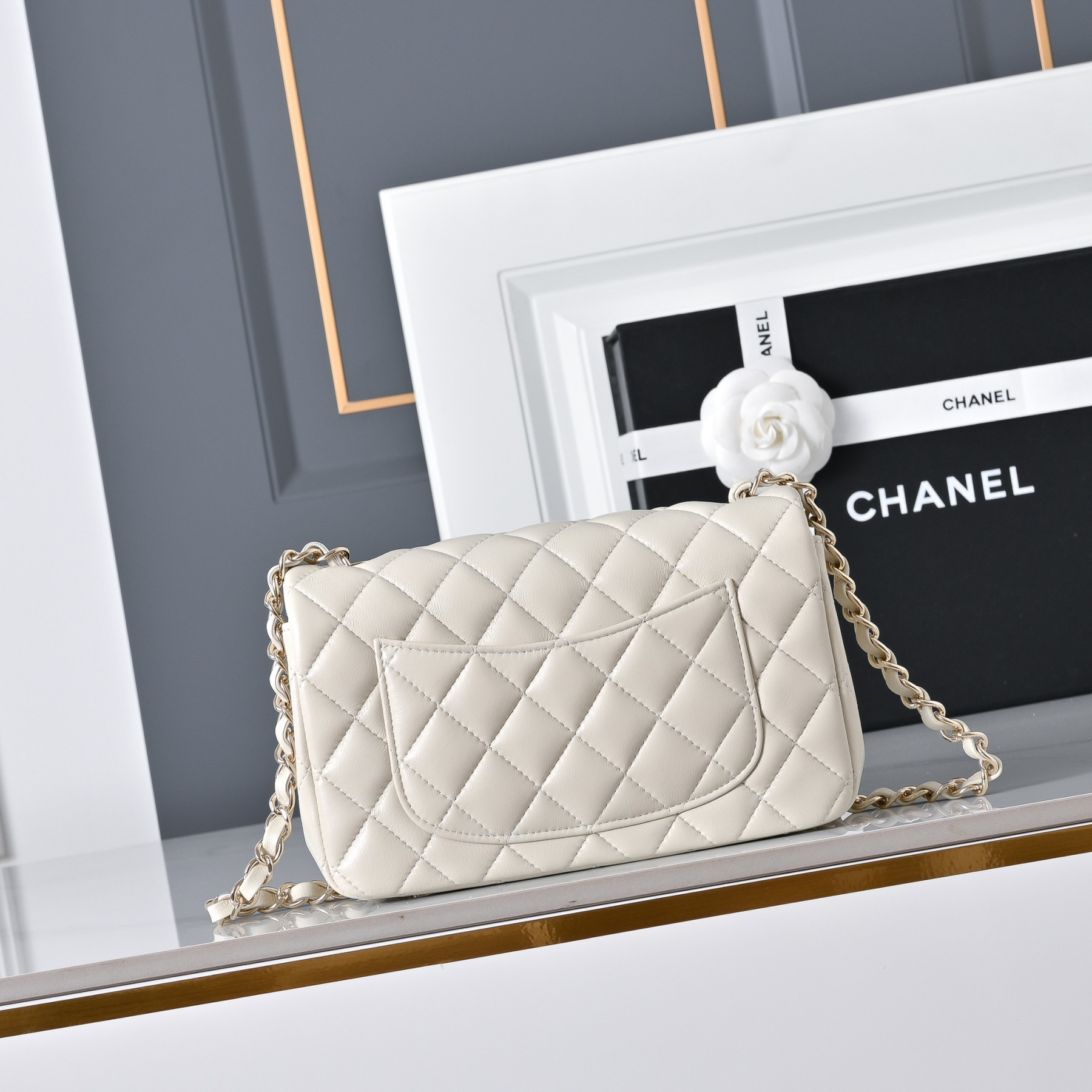 Ch**el mini flap bag 20x12x6.5cm