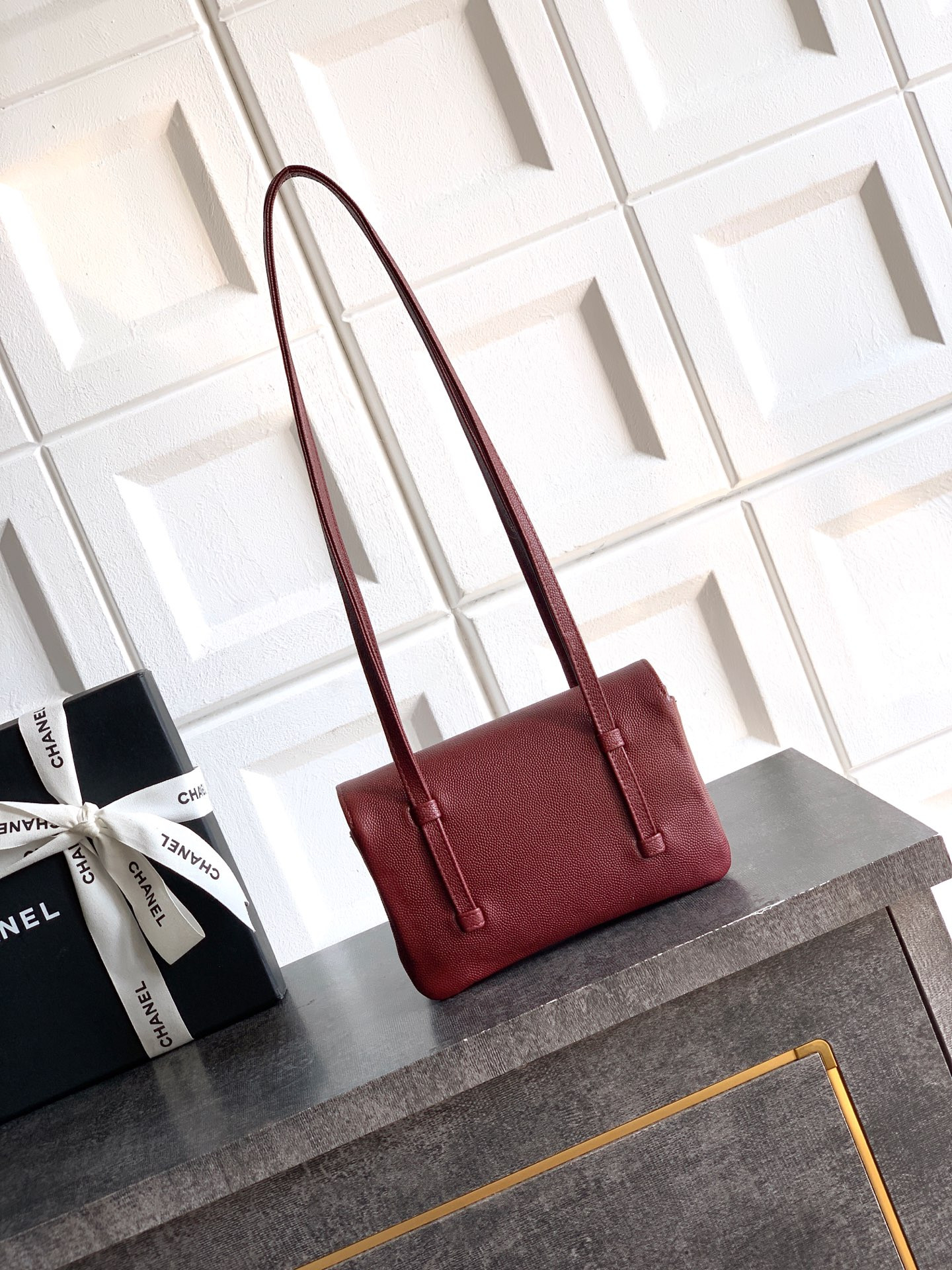 Ch**el flap bag 11.5x17x5cm