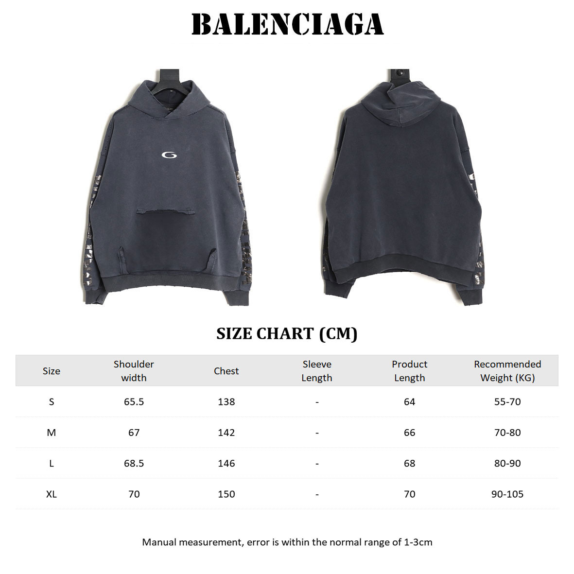 Ba1en*iaga hoodies suit