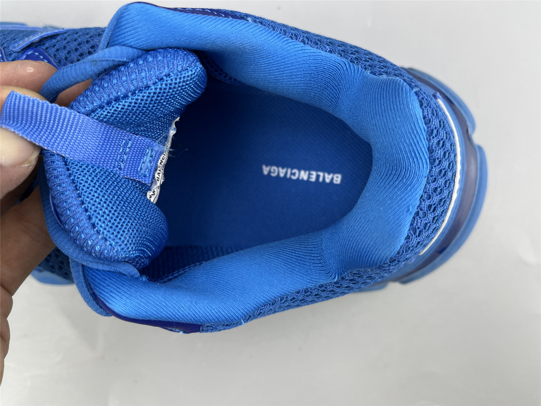 UA TRACK 3 SNEAKER BLUE WHITE