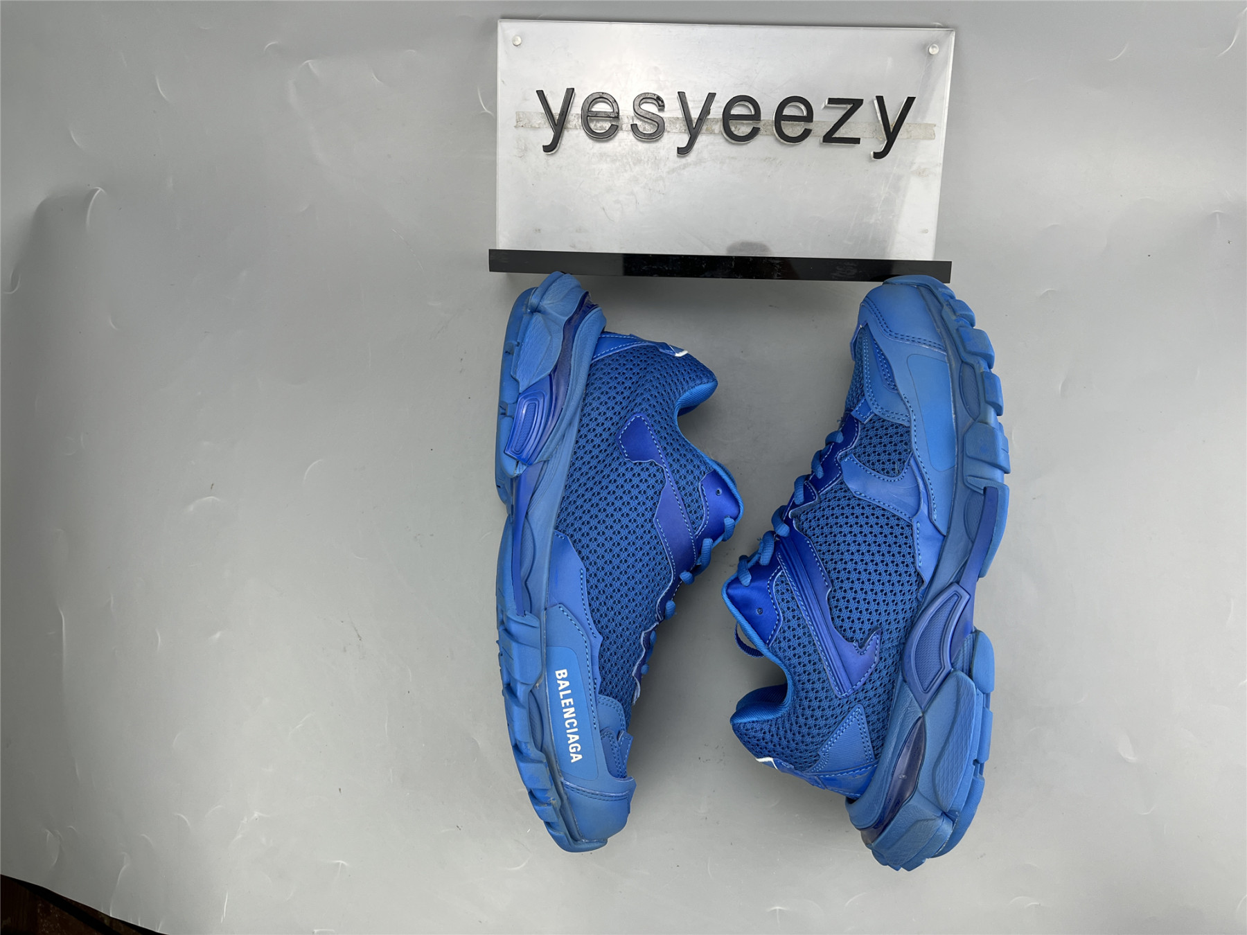 UA TRACK 3 SNEAKER BLUE WHITE