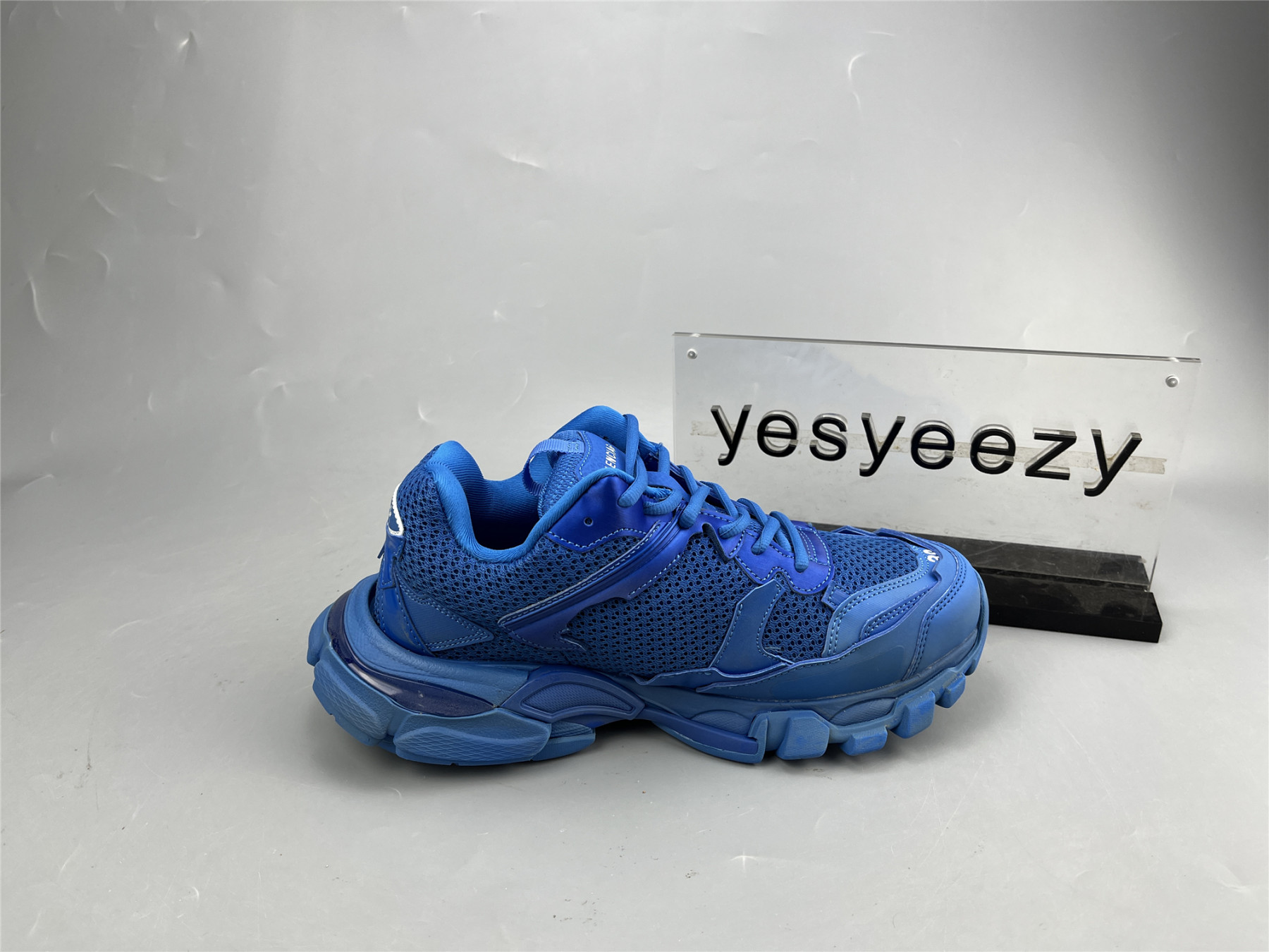 UA TRACK 3 SNEAKER BLUE WHITE