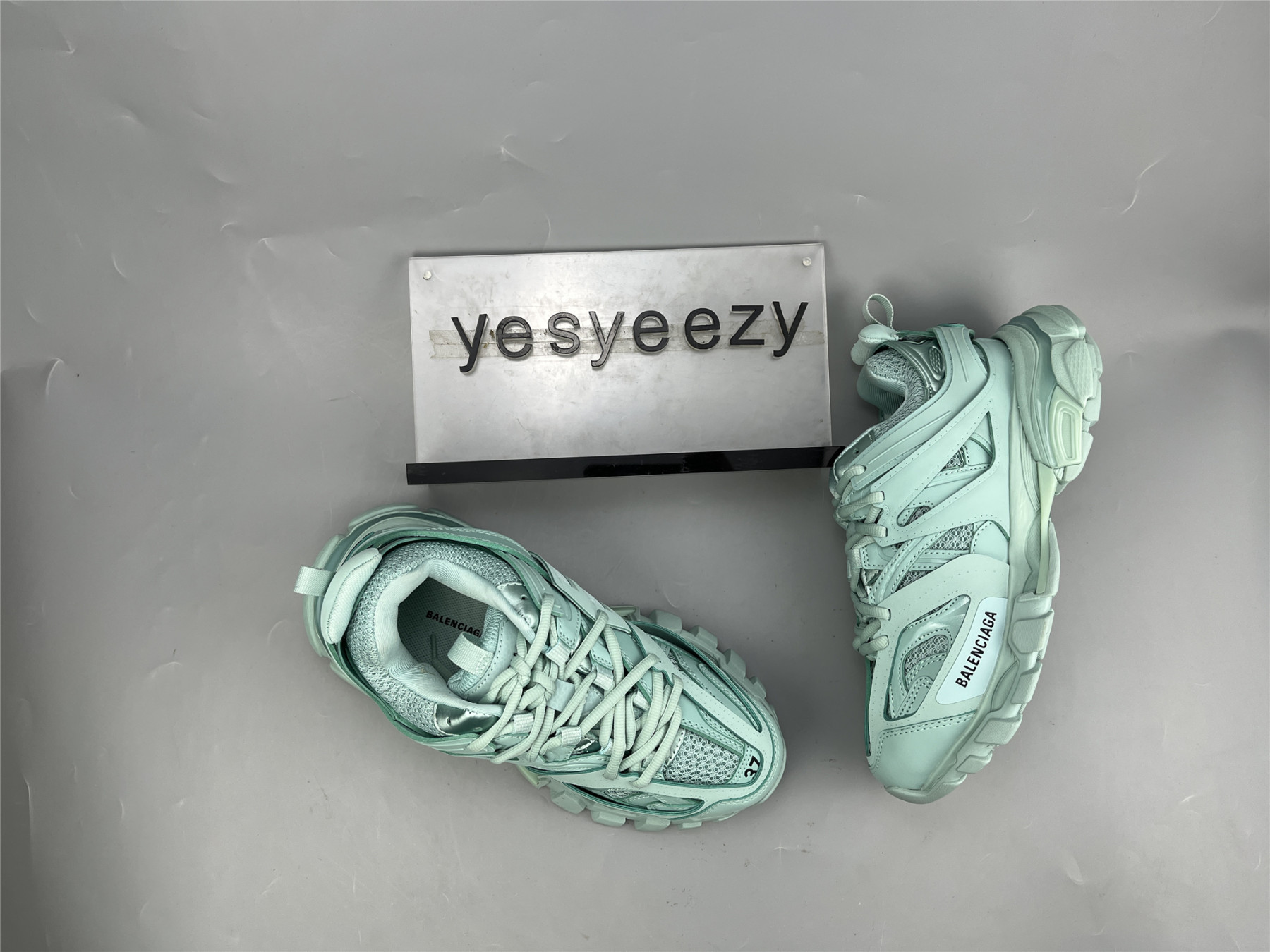 UA TRACK SNEAKER ICE BLUE