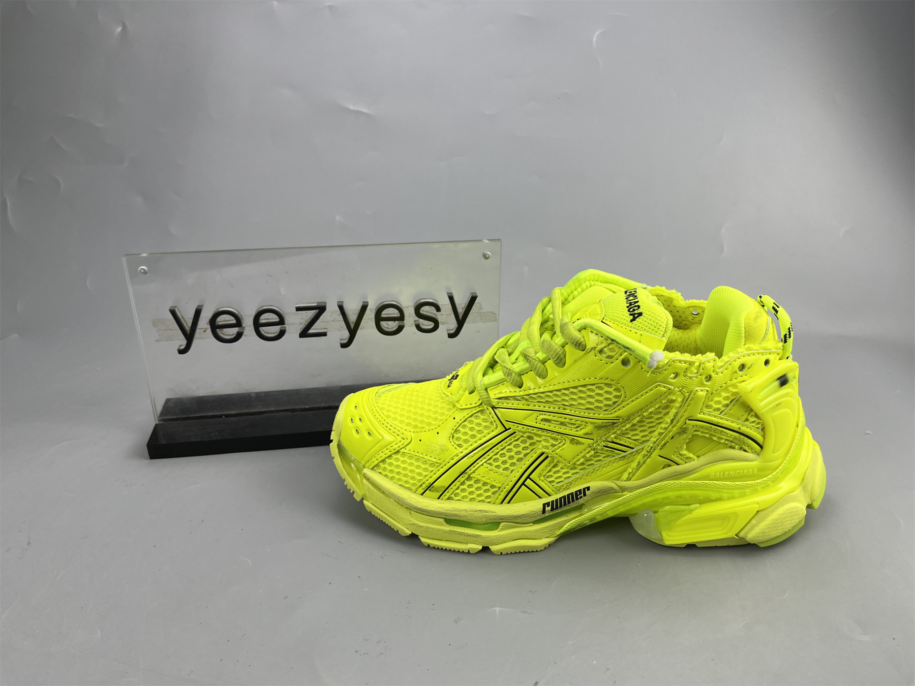 UA RUNNER FLUO YELLOW BLACK