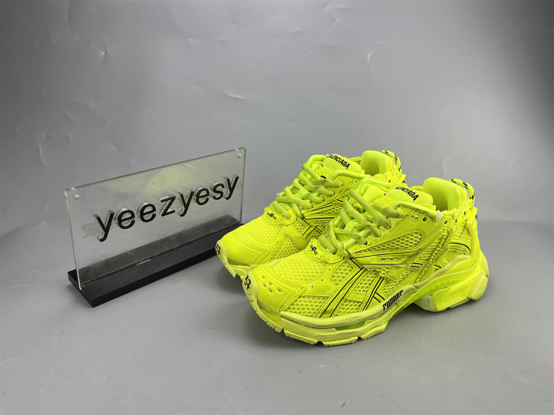 UA RUNNER FLUO YELLOW BLACK