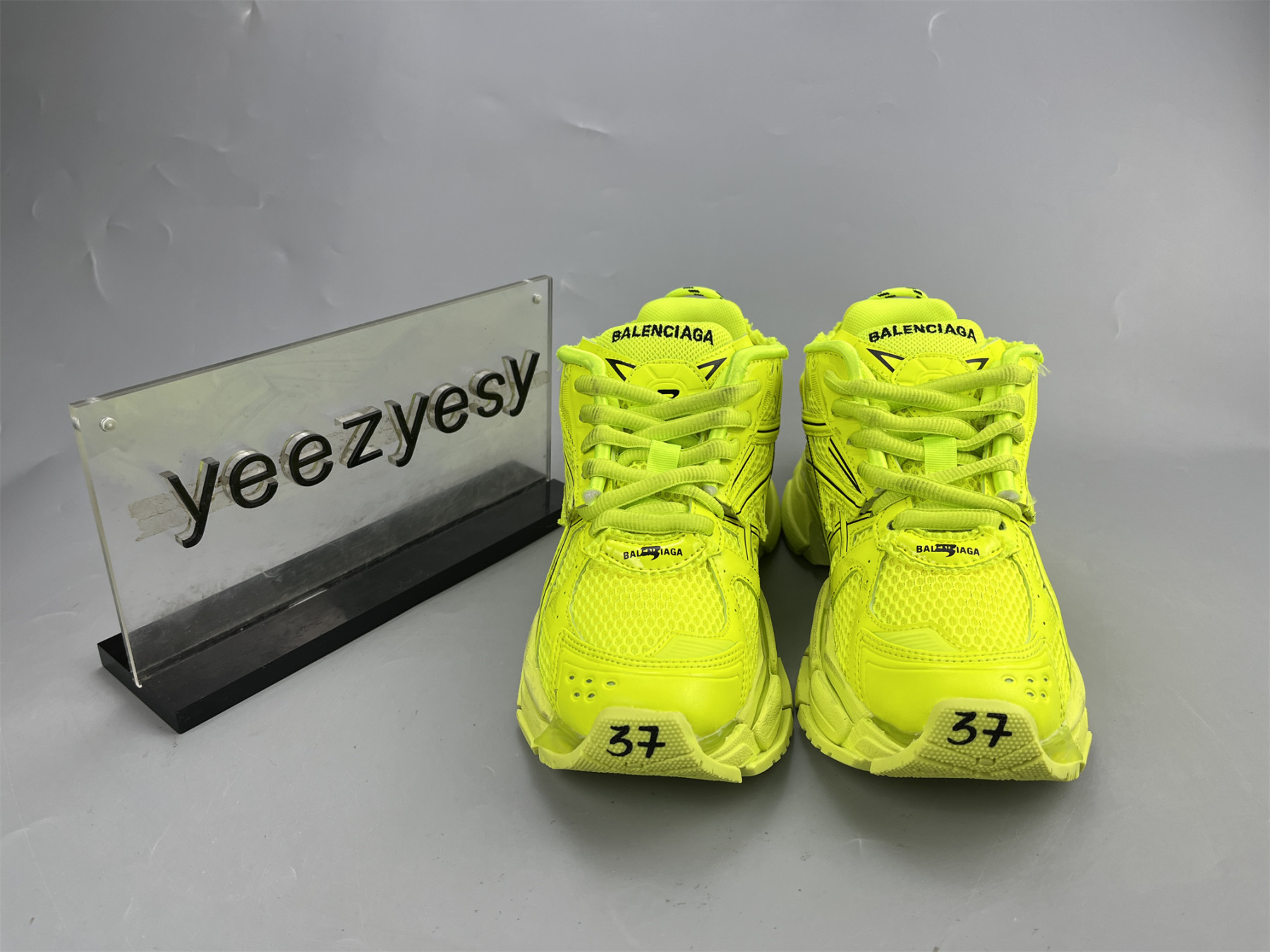 UA RUNNER FLUO YELLOW BLACK