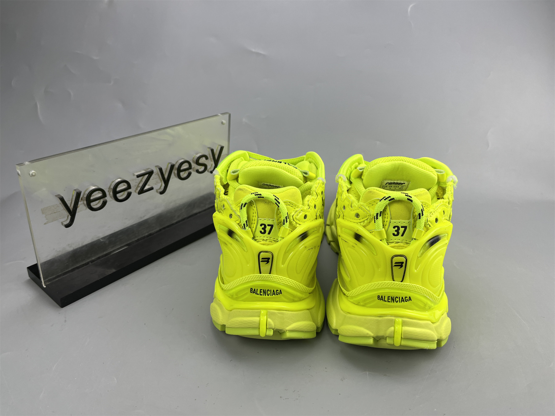 UA RUNNER FLUO YELLOW BLACK