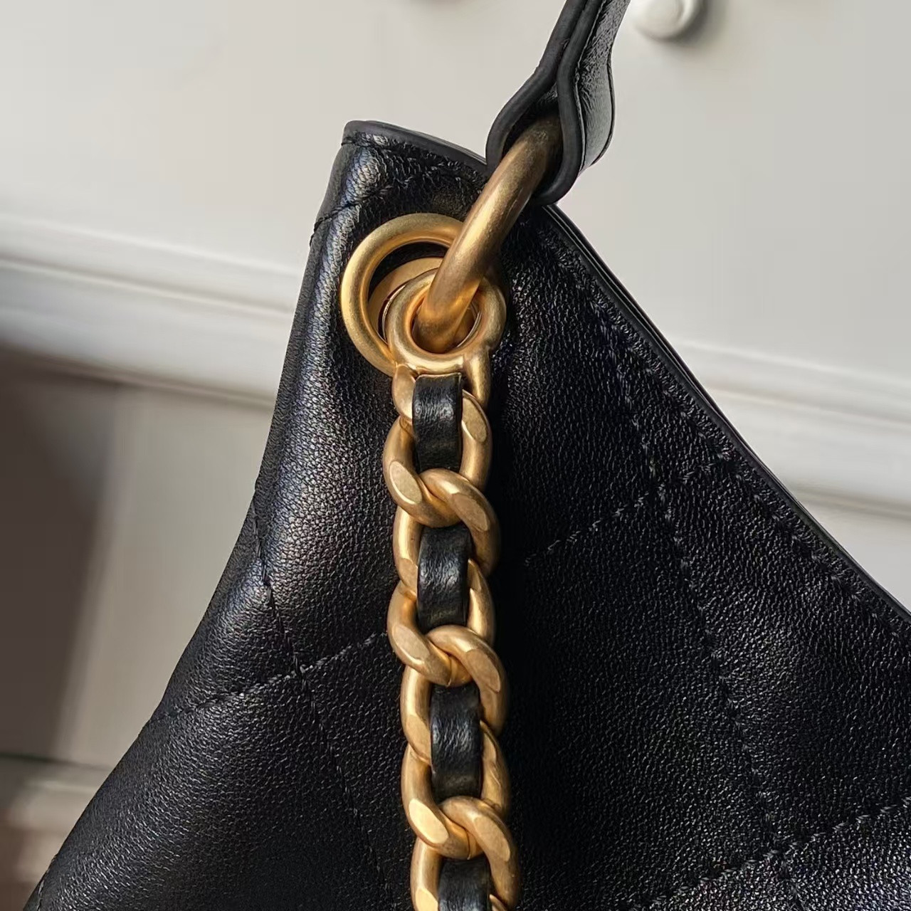 Ch**el hobo bag as5978 29x35x13cm