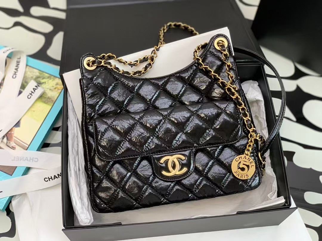 Ch**el Hobo Bag 21.5×22.5×7CM