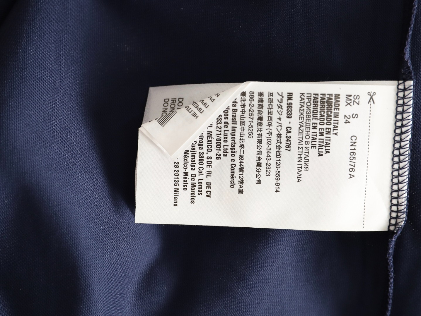 M1v M1v 25fw long-sleeved t-shirt