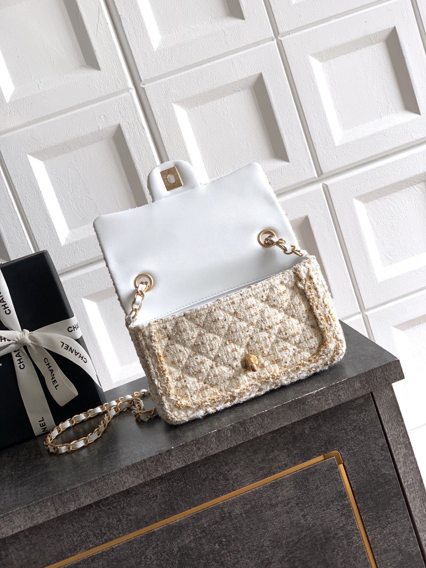 Ch**el mini flap bag 20x12x6cm