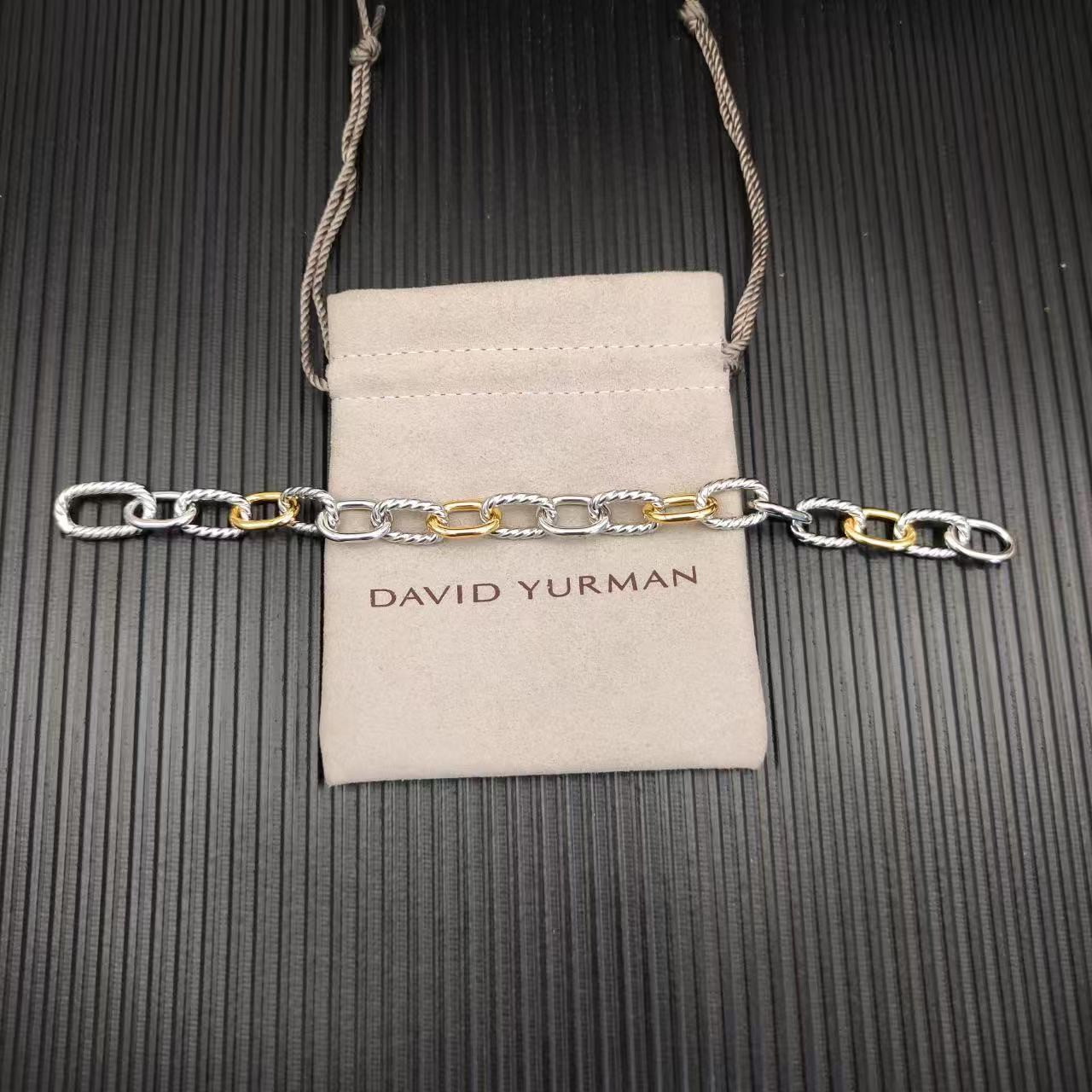 dau1d Yvrm*n 8.5mm buttonhole bracelet(chain length 21cm)