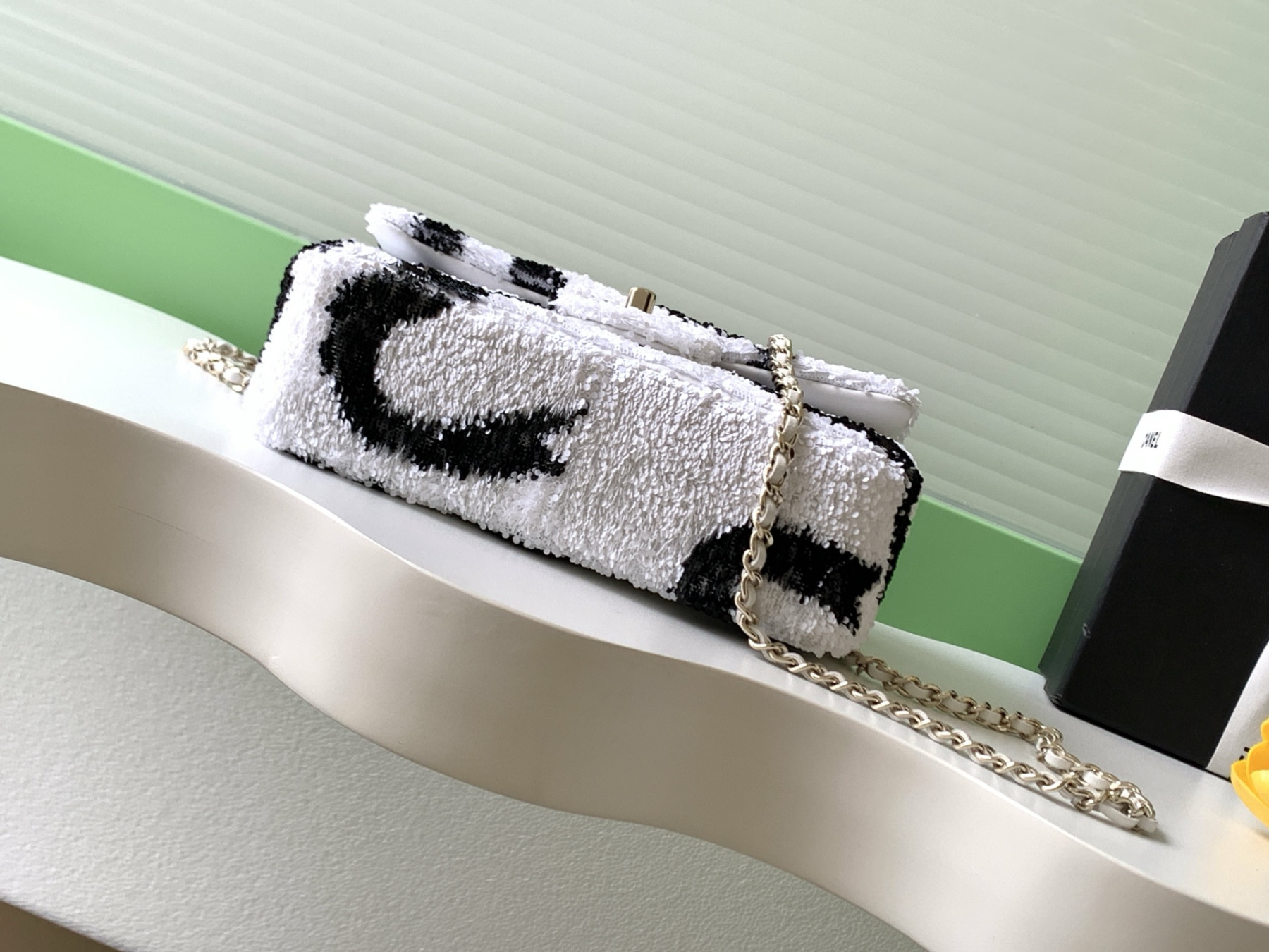 Ch**el flap bag as4561 14x21x8cm