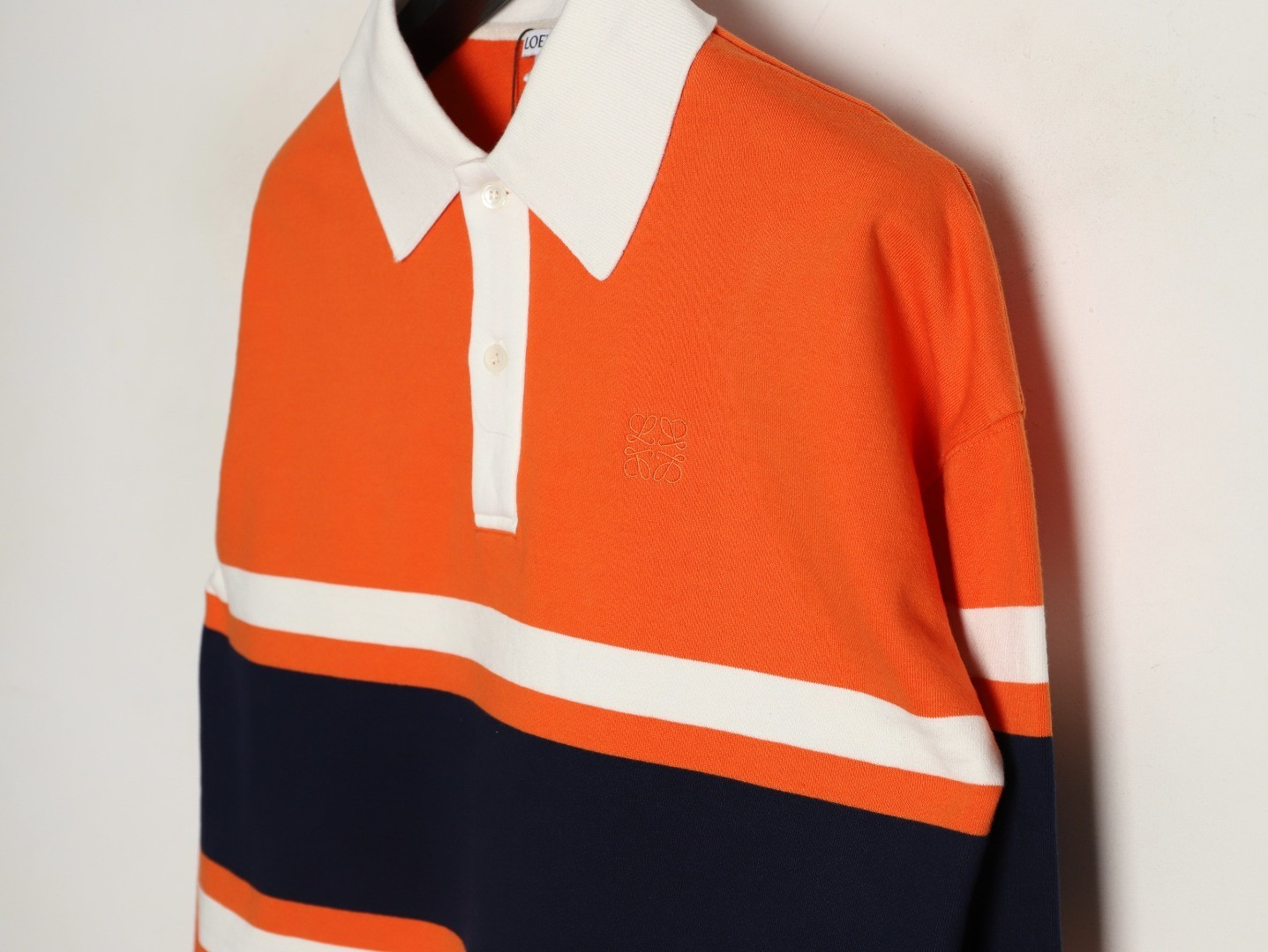 L0ew* 25Fw Long-sleeved Polo Shirt