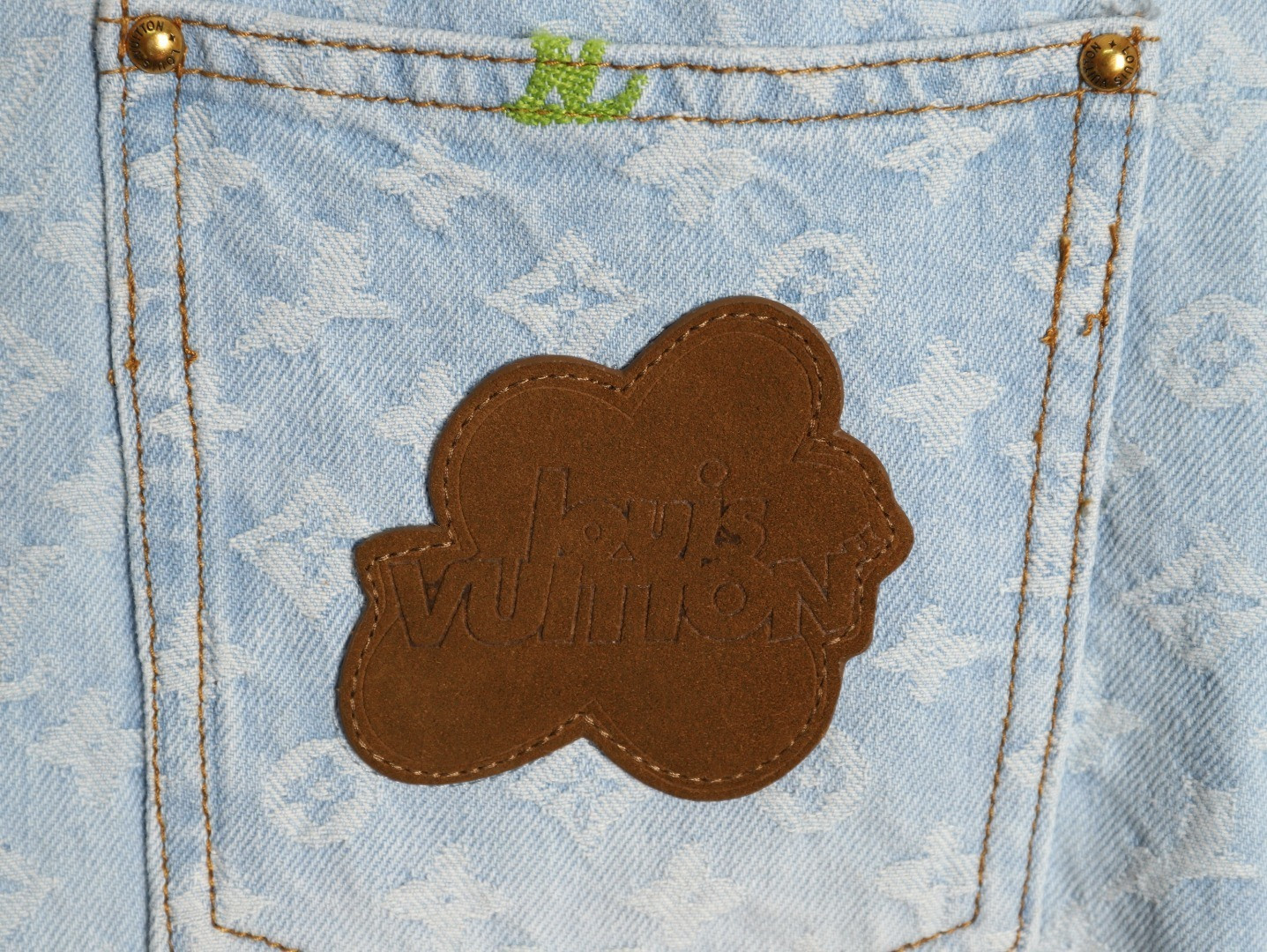 L0vis Vvtt0n LV 24ss Tyler Jeans Suit