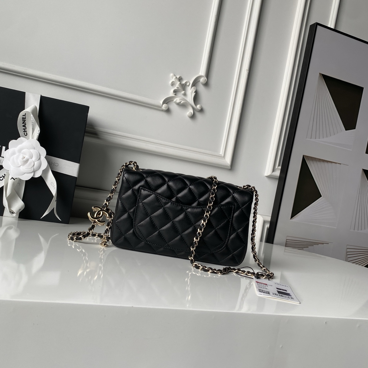 Ch**el classic flap handbag cf as5759 20x13x7cm