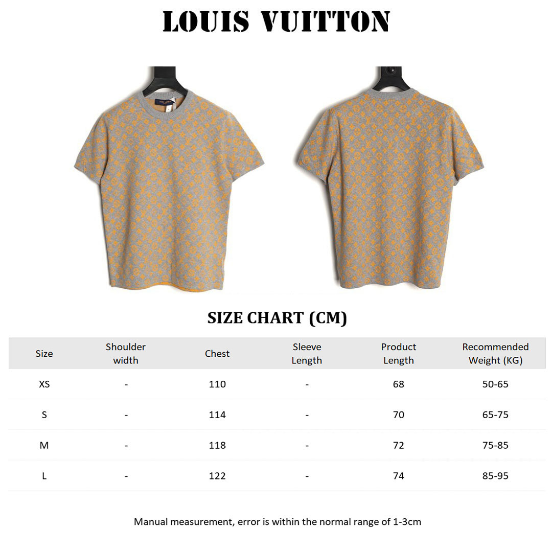 l0vis Vvtt0n knitting short-sleeved t-shirt