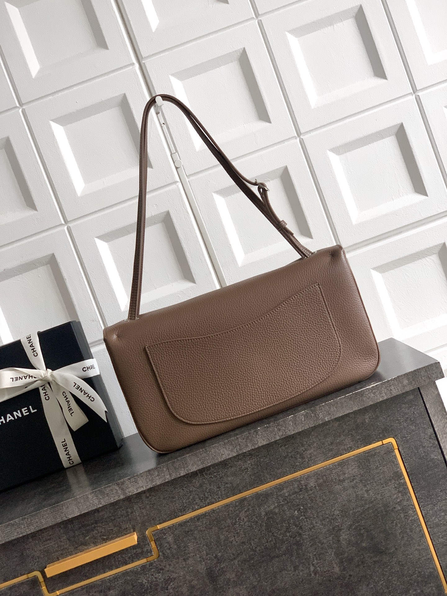 Ch**el maxi flapbag as6231 19.5x32x10cm