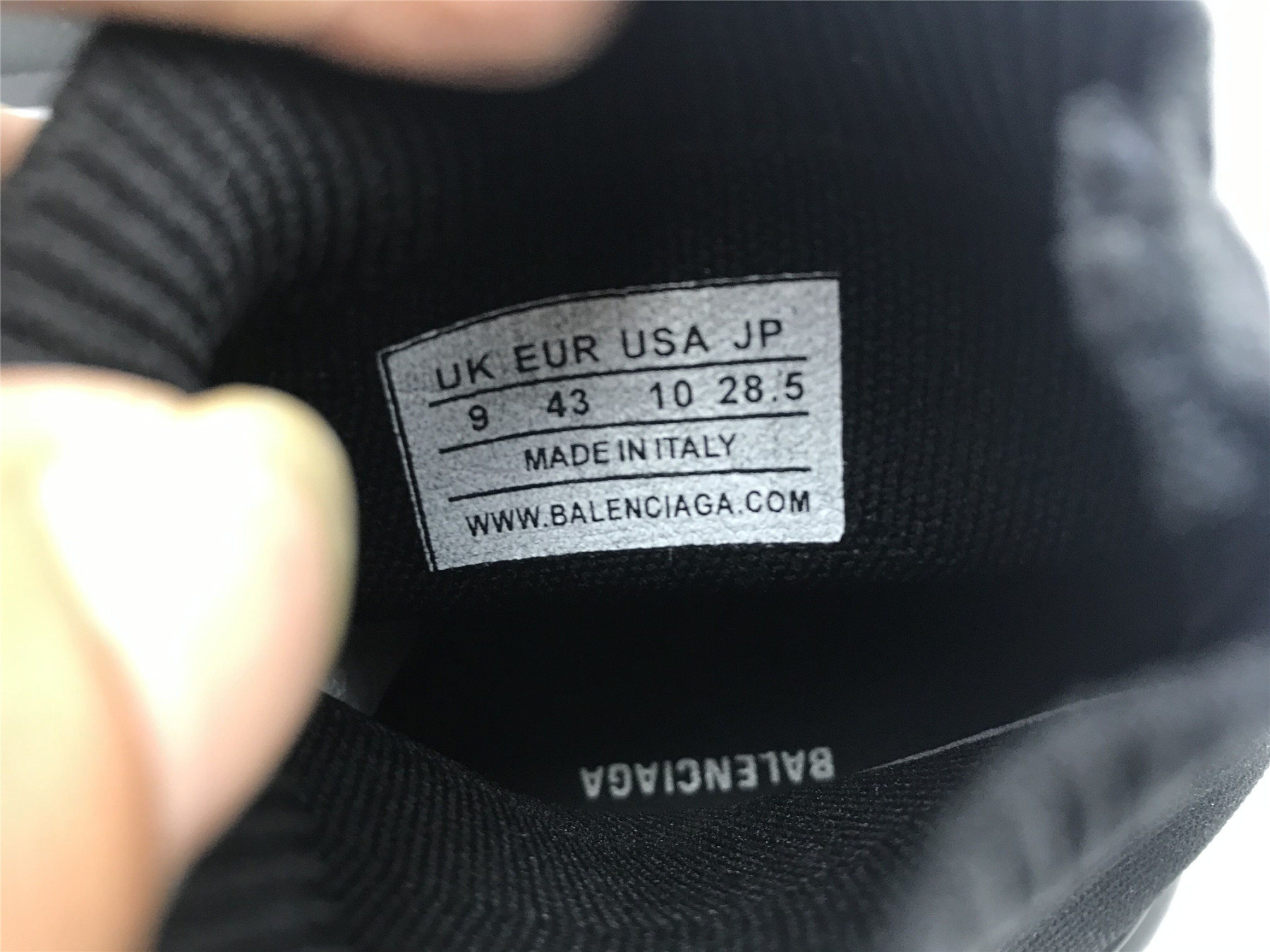UA SPEED TRAINERS BLACK