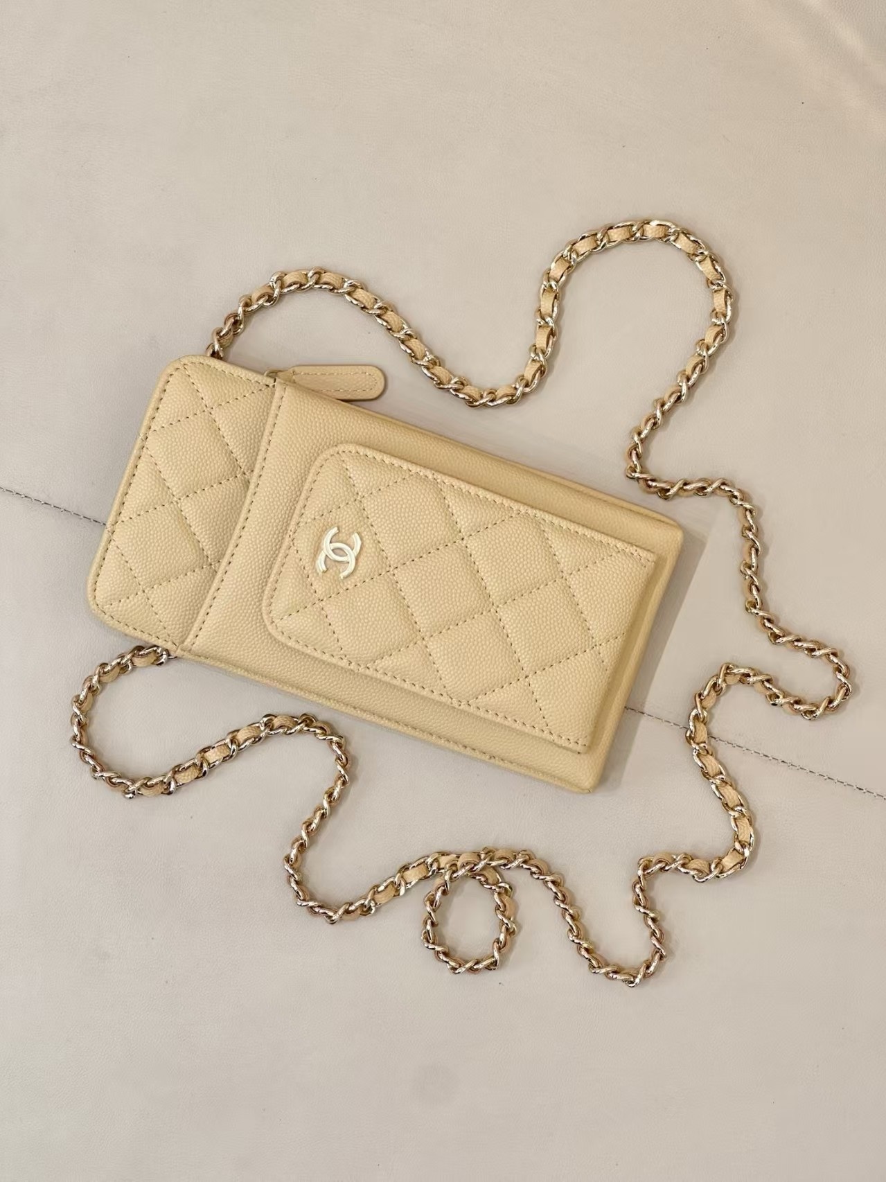 Ch**el Phone Bag 18x9x3cm
