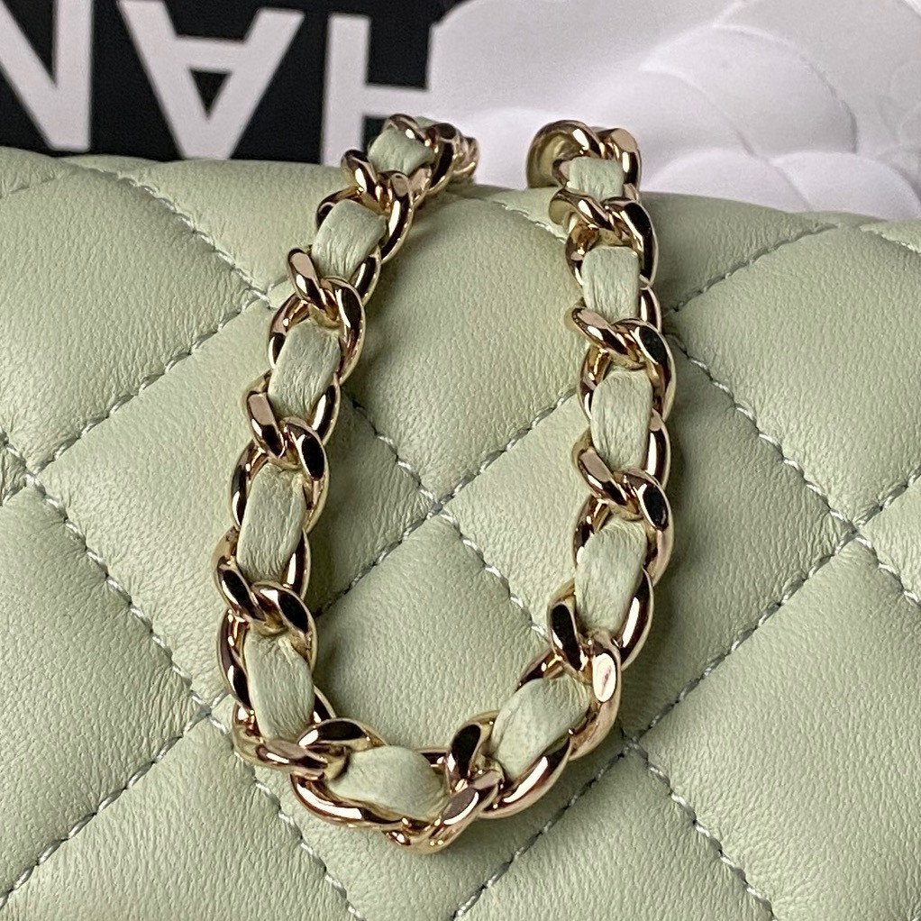 Ch**el classic flap handbag cf as5759 20x13x7cm