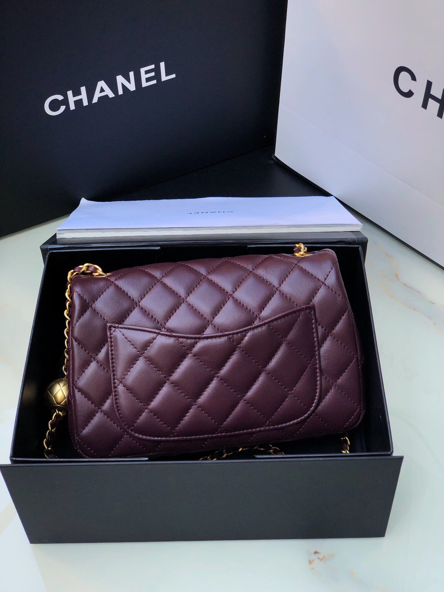 Ch**el flap bag as1787 20x13x6.5cm