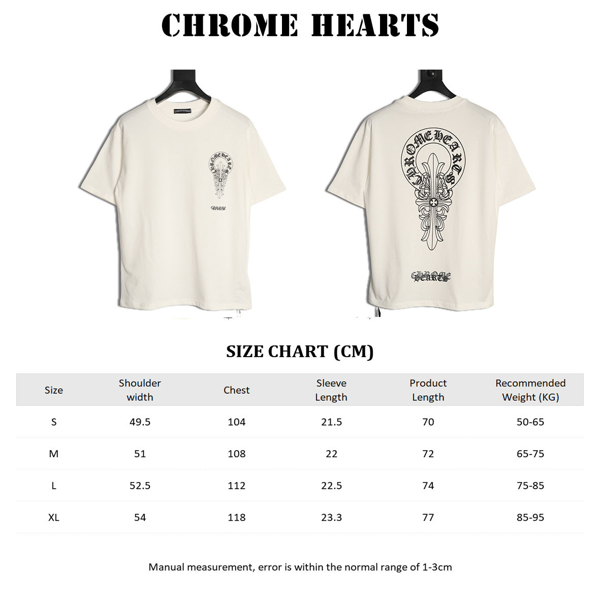 Ch*0me He**ts short-sleeved t-shirt