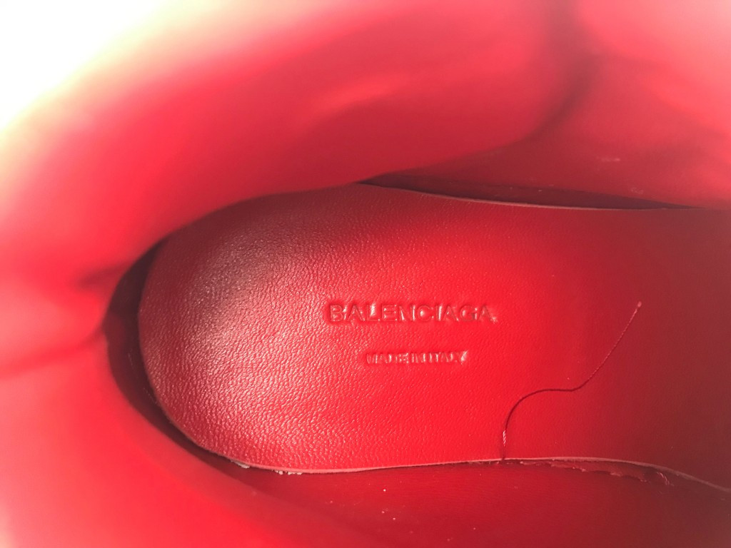 UA BG PAIRS HIGH SNEAKER RED