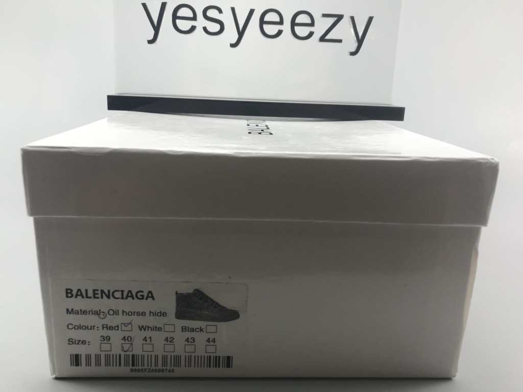 UA BG PAIRS HIGH SNEAKER RED