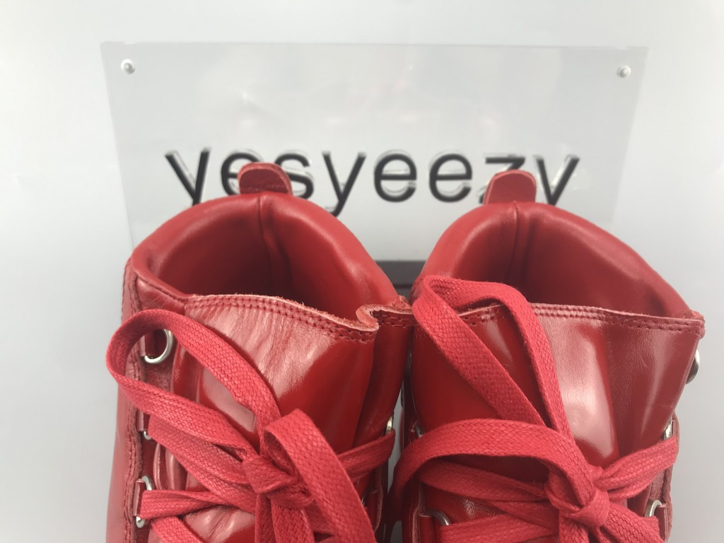UA BG PAIRS HIGH SNEAKER RED